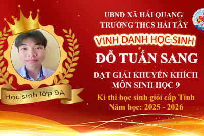 DẤU ẤN RỰC RỠ – THẮP SÁNG BẢNG VÀNG THÀNH TÍCH TRƯỜNG THCS HẢI TÂY