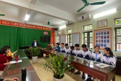 BAN GIÁM HIỆU TRƯỜNG THCS HẢI TÂY GẶP MẶT, ĐỘNG VIÊN ĐỘI TUYỂN HỌC SINH GIỎI DỰ THI CẤP TỈNH NĂM HỌC 2025 – 2026